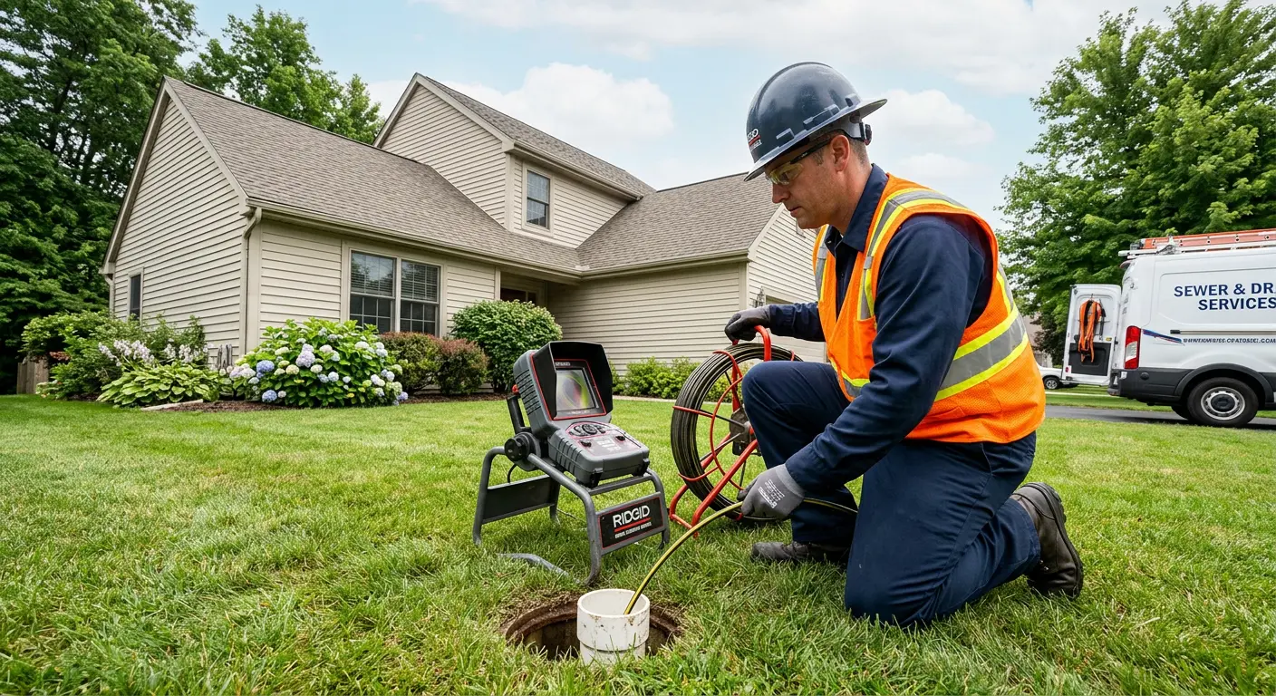 Sewer Cleanout in Frankfort, IN